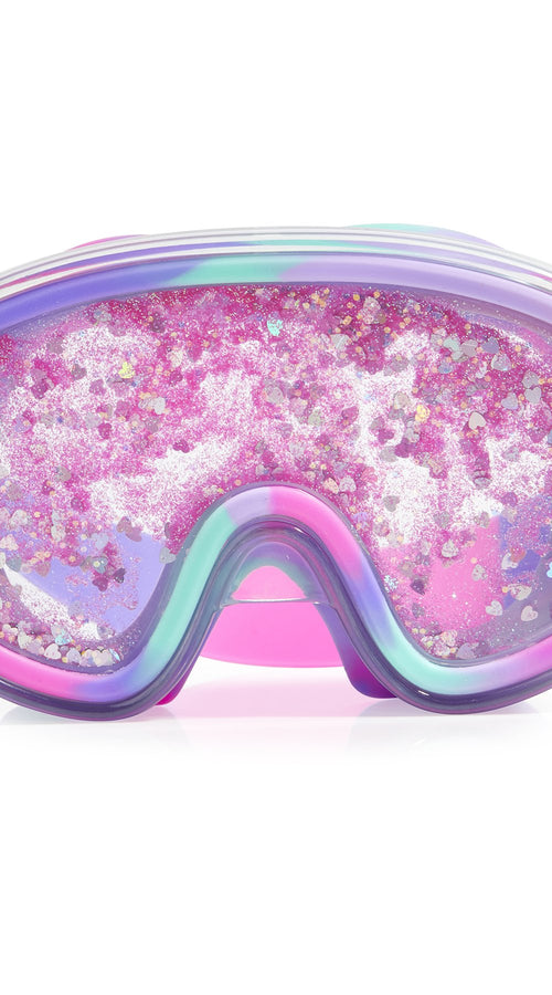 Load image into Gallery viewer, Swimming Mask Pink Purple Beach
