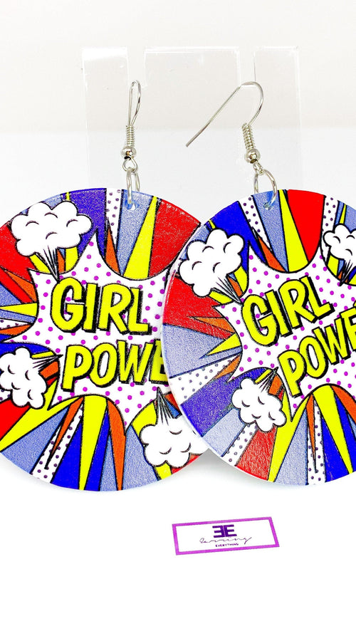 Load image into Gallery viewer, Hoops - Girl Power
