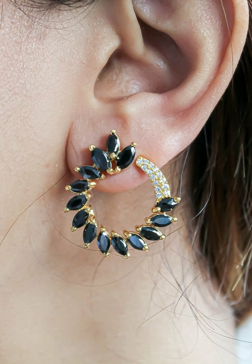 Load image into Gallery viewer, Golden Viper Earrings
