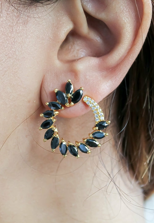 Golden Viper Earrings