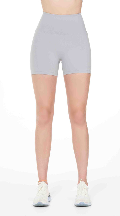 Load image into Gallery viewer, hybrid cloudlux shorts high waist (tight) - stone grey
