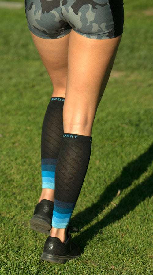 Load image into Gallery viewer, endurance compression calf &amp; leg sleeve for running and hiking
