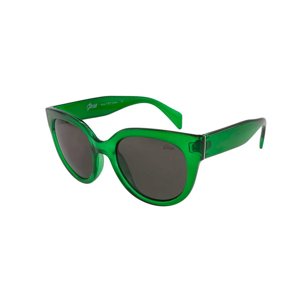 jase new york cosette sunglasses in emerald green