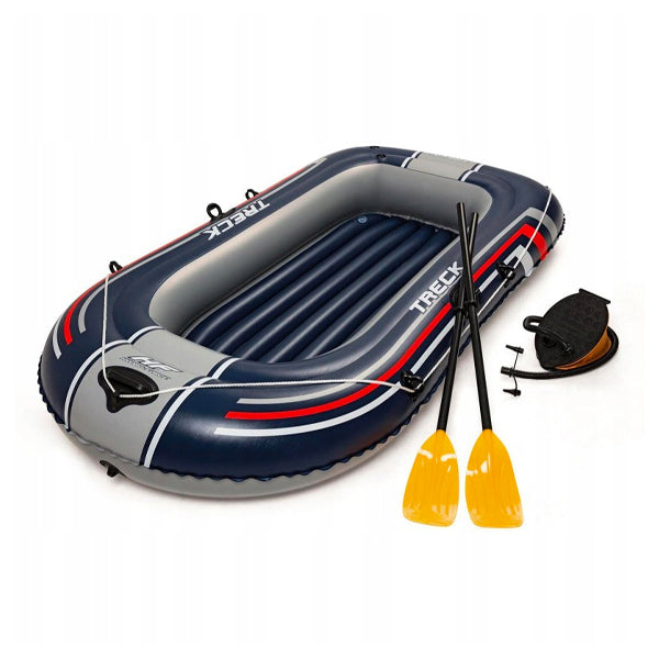 inflatable boat with oar 228 x 120 cm