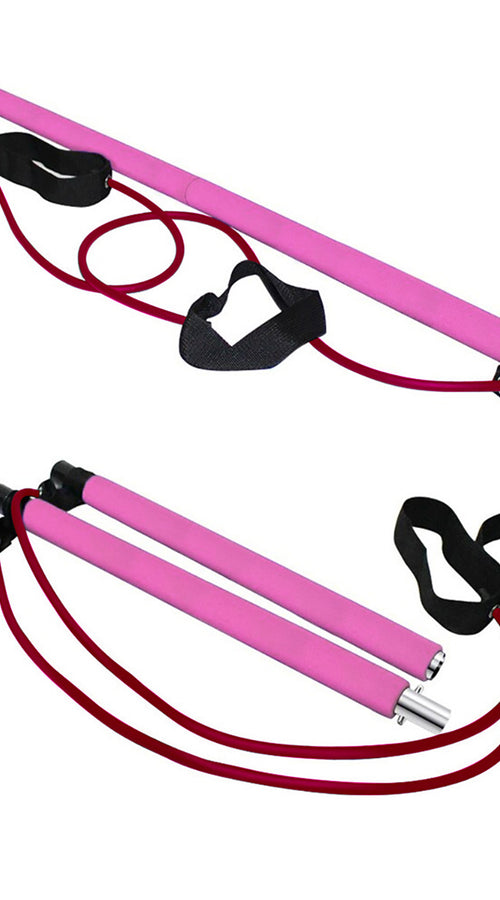 Load image into Gallery viewer, body glove pilates bar stick resistance band portable gym
