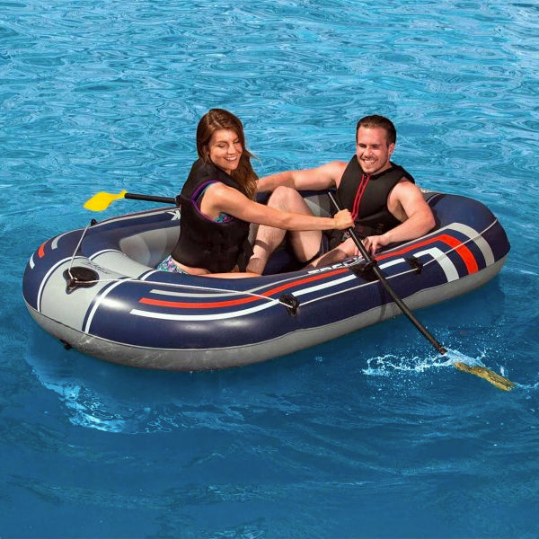 inflatable boat with oar 228 x 120 cm